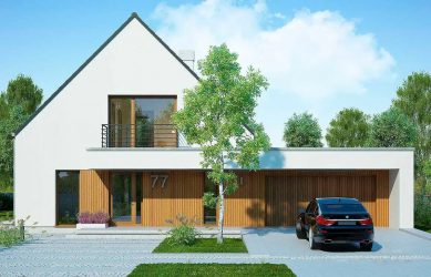 Каркасно-панельный дом AET-005